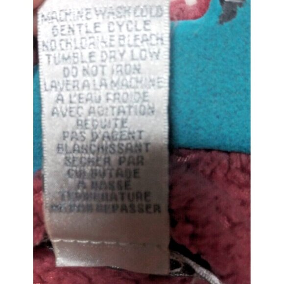 JASMINE ROSE intimate sleep robe/bath robe waffle-plush dusky pink tie pockets - Picture 5 of 8